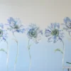 Coquelicot Wallpaper from Designers Guild Palette Provencale Wallpapers collection - blue botanical