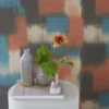 Carrés Ombrés Wallpaper from Designers Guild Palette Provencale Wallpapers collection - brown checked