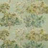 Bosquet Fabric from Designers Guild Palette Provencale collection - green botanical embroideried