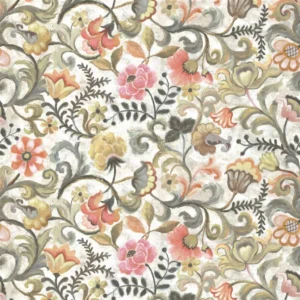 Osier Fabric from Designers Guild Palette Provencale collection - brown botanical linen