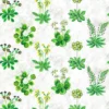 Primevère Fabric from Designers Guild Palette Provencale collection - green botanical linen