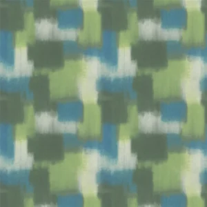 Carrés Fabric from Designers Guild Palette Provencale collection - green spotted linen