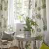 Primevère Fabric from Designers Guild Palette Provencale collection - green botanical linen