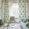 Primevère Fabric from Designers Guild Palette Provencale collection - green botanical linen