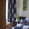 Palette Fabric from Designers Guild Palette Provencale collection - blue botanical embroideried