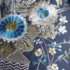 Palette Fabric from Designers Guild Palette Provencale collection - blue botanical embroideried