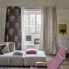 Palette Fabric from Designers Guild Palette Provencale collection - brown botanical embroideried
