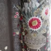Palette Fabric from Designers Guild Palette Provencale collection - brown botanical embroideried