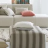 Loire Fabric from Designers Guild Palette Provencale collection - brown striped linen