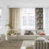 Carrés Fabric from Designers Guild Palette Provencale collection - brown spotted linen