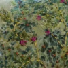 Bosquet Fabric from Designers Guild Palette Provencale collection - green botanical embroideried