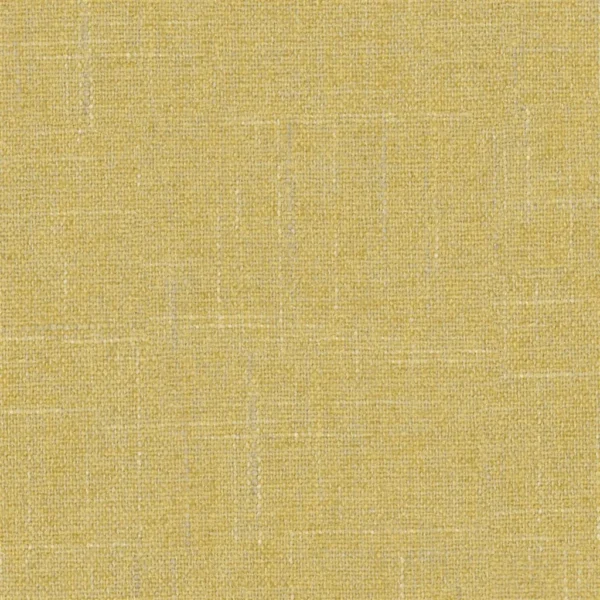 Zezere Fabric - Flax by Zezere Fabric from Designers Guild Isere collection - yellow plain woven