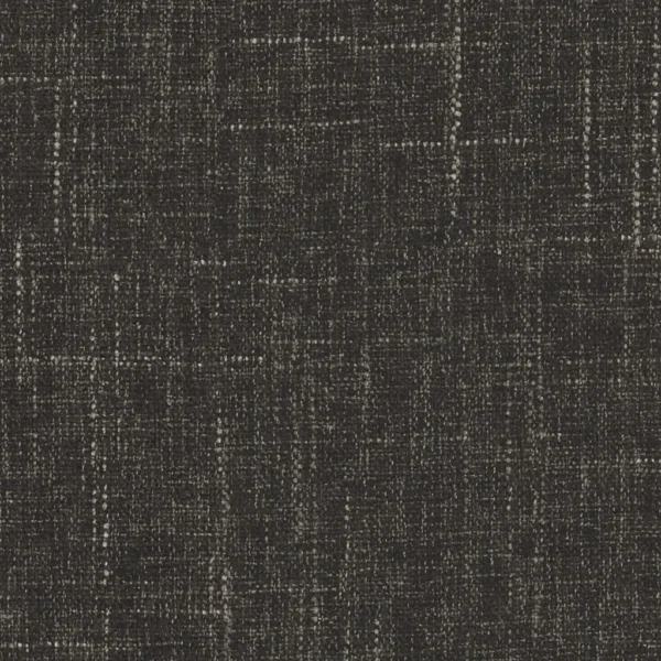 Zezere Fabric - Chestnut by Zezere Fabric from Designers Guild Isere collection - black-grey plain woven