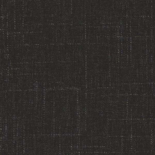Zezere Fabric - Charcoal by Zezere Fabric from Designers Guild Isere collection - black-grey plain woven