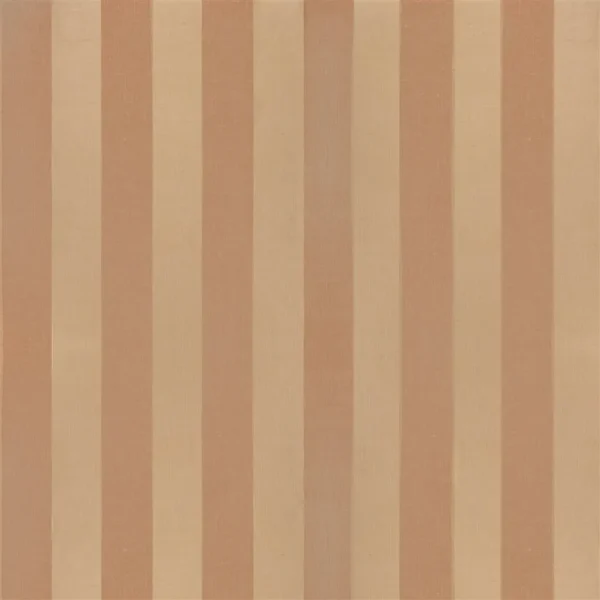Cassien Fabric - Terracotta by Cassien Fabric from Designers Guild Isere collection - brown striped woven