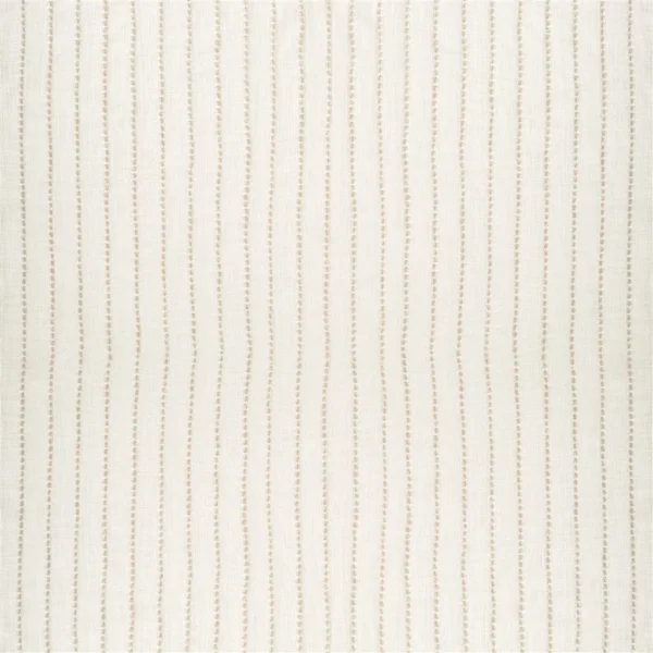 Isère Fabric - Alabaster by Isère Fabric from Designers Guild Isere collection - white striped woven