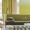 Zezere Fabric from Designers Guild Isere collection - orange plain woven