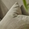 Tamega Fabric from Designers Guild Isere collection - black-grey plain woven