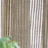 Pavin Fabric from Designers Guild Isere collection - brown striped woven