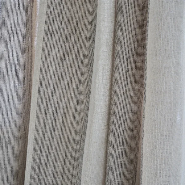 Cassien Fabric - Cocoa by Cassien Fabric from Designers Guild Isere collection - brown striped woven