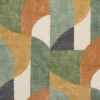 Ardora Fabric from iLiv Elaris collection - green contemporary printed