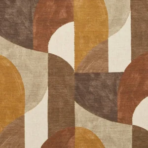 Ardora Fabric from iLiv Elaris collection - yellow contemporary printed