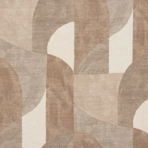 Ardora Fabric from iLiv Elaris collection - brown contemporary printed