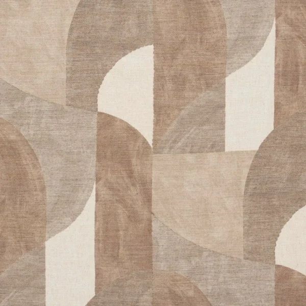 Ardora Fabric - Stone by Ardora Fabric from iLiv Elaris collection - brown contemporary printed