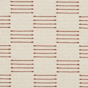 Onda Fabric from iLiv Elaris collection - orange checked woven