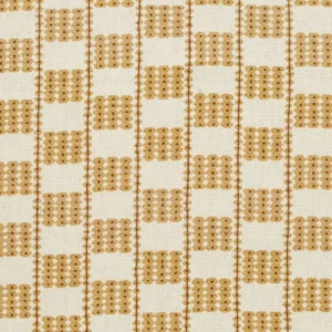 Flint Fabric from iLiv Elaris collection - yellow checked printed