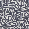 Script Fabric from iLiv Elaris collection - purple misc woven