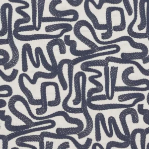 Script Fabric from iLiv Elaris collection - purple misc woven