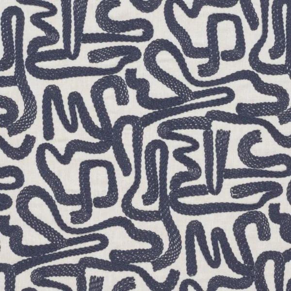 Script Fabric from iLiv Elaris collection - purple misc woven