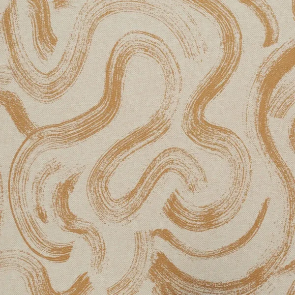 Circuit Fabric - Ochre by Circuit Fabric from iLiv Elaris collection - yellow contemporary woven