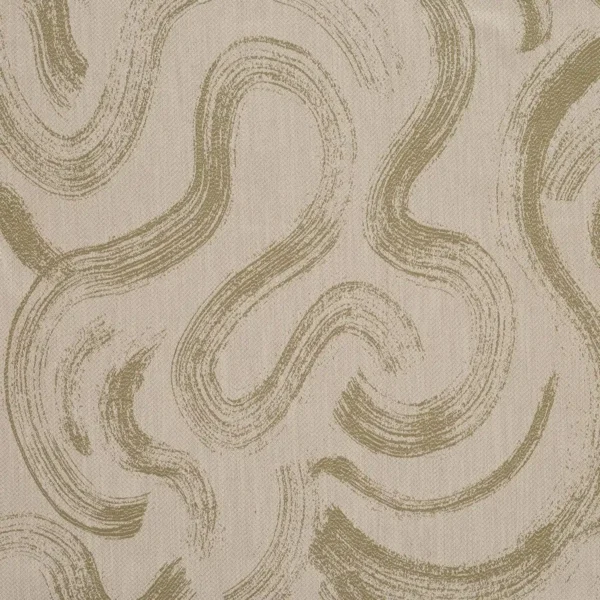 Circuit Fabric - Olive by Circuit Fabric from iLiv Elaris collection - green contemporary woven