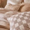 Flint Fabric from iLiv Elaris collection - neutral checked printed