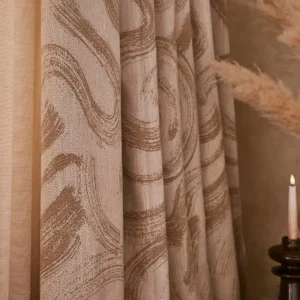 Circuit Fabric from iLiv Elaris collection - purple contemporary woven