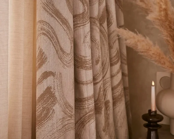 Circuit Fabric - Linen by Circuit Fabric from iLiv Elaris collection - purple contemporary woven