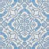 Castelle Fabric from iLiv Tree of Life collection - blue botanical printed