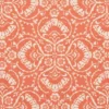 Castelle Fabric from iLiv Tree of Life collection - orange botanical printed