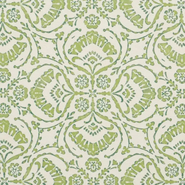 Castelle Fabric - Eucalyptus by Castelle Fabric from iLiv Tree of Life collection - green botanical printed