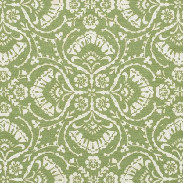 Castelle Fabric from iLiv Tree of Life collection - green botanical printed