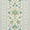 Marari Fabric from iLiv Tree of Life collection - green striped printed