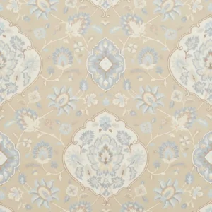 Perseus Fabric from iLiv Tree of Life collection - neutral botanical printed