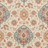 Perseus Fabric from iLiv Tree of Life collection - red botanical printed