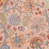 Tree of Life Fabric from iLiv Tree of Life collection - orange botanical printed