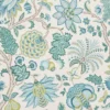 Tree of Life Fabric from iLiv Tree of Life collection - blue botanical printed