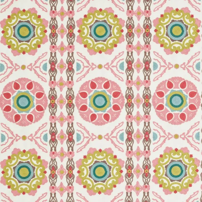 Indra Fabric - Carmine swatch