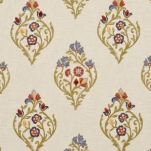 Marni Fabric from iLiv Tree of Life collection - green botanical woven