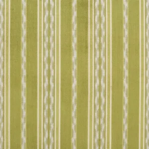 Amoli Fabric from iLiv Tree of Life collection - green striped woven